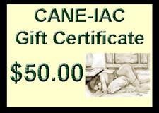   GIFT CERTIFICATE $50.00